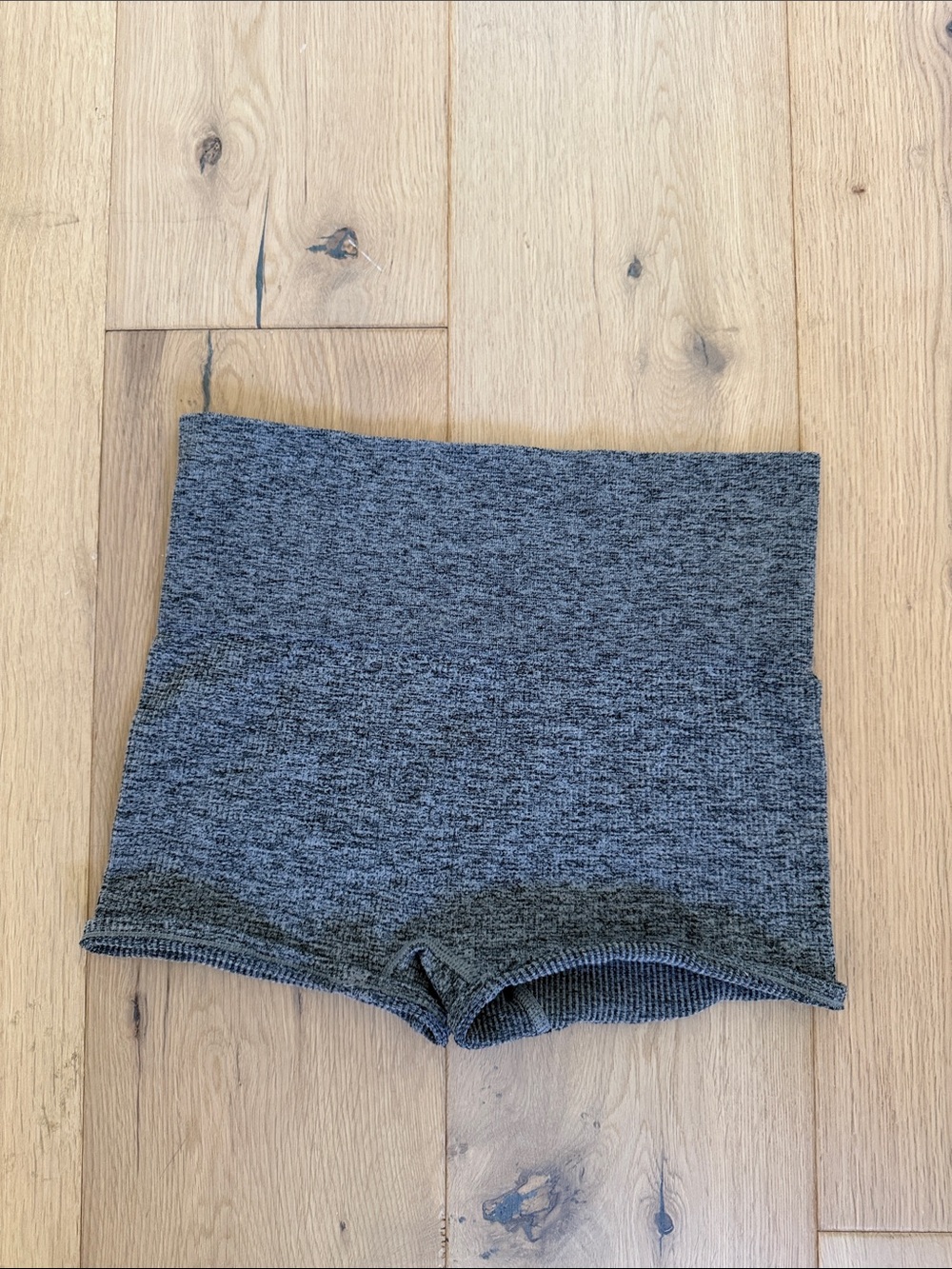 Target High-Waist Knit Shorts - Heather Gray